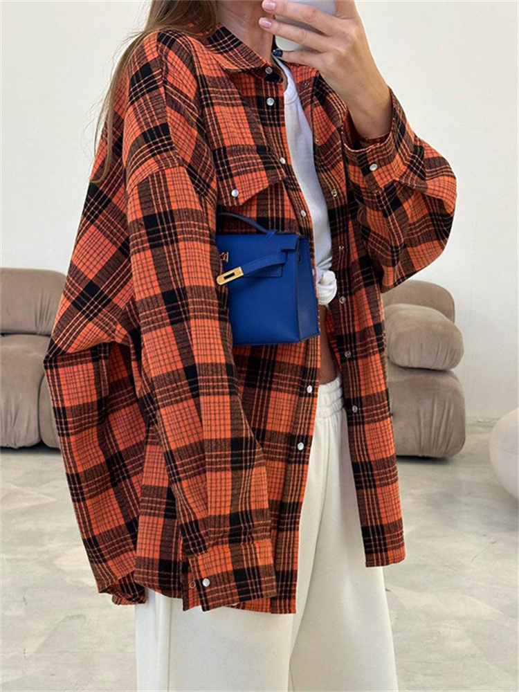 Winter Clothing Vintage - Casualowe koszule damskie w stylu Vintage