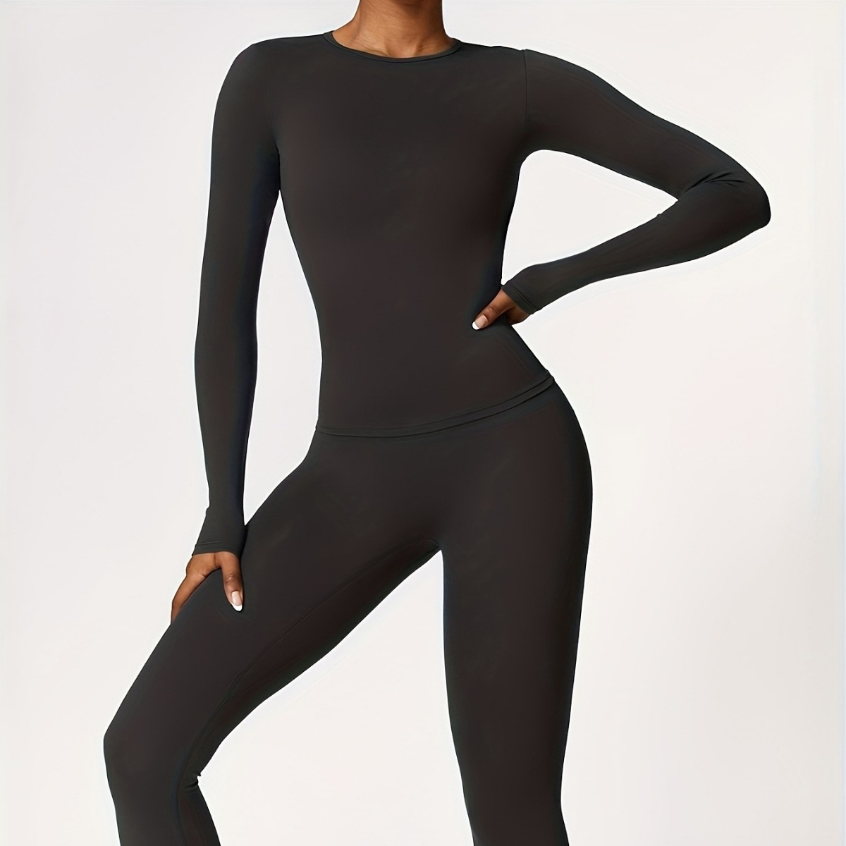 Winter Clothing For Women - Obcisły strój do jogi, wyszczuplający, z