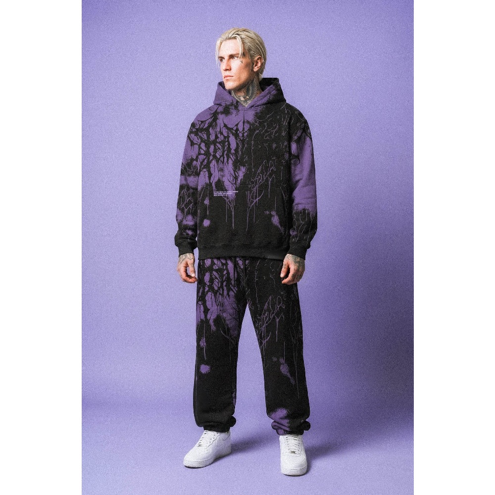 Winter Clothes - Dwuczęściowy męski zestaw sportowy na zewnątrz,