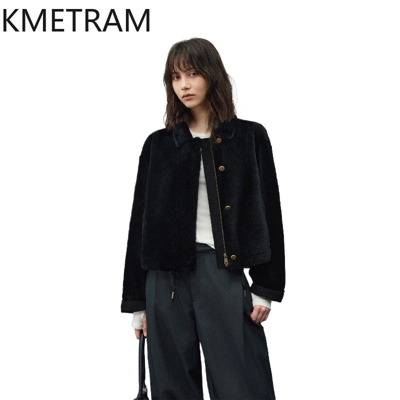 Winter Clothing In Spanish - KMETRAM 100% skóra owcza z wełny