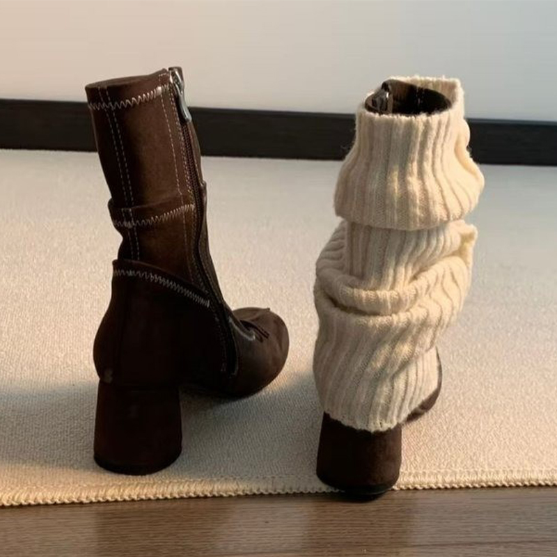 Botki damskie na wysokim obcas – Winter Clothing Ladies recenzja i cena