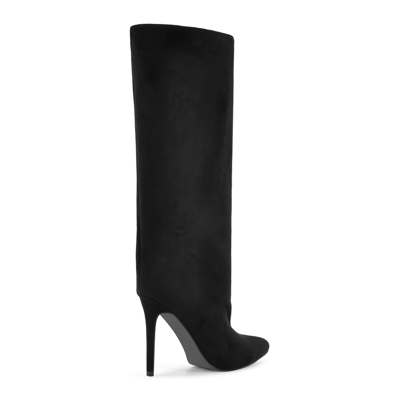 Onlymaker Czarne Kozaki za Kol – Winter Clothing Ladies recenzja i cena