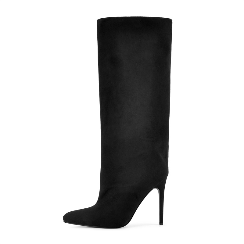 Onlymaker Czarne Kozaki za Kol – Winter Clothing Ladies recenzja i cena