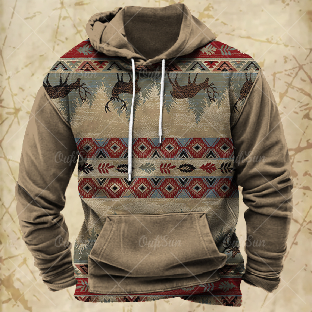 Męska bluza z kapturem z nadru – Winter Clothes Shop recenzja i cena