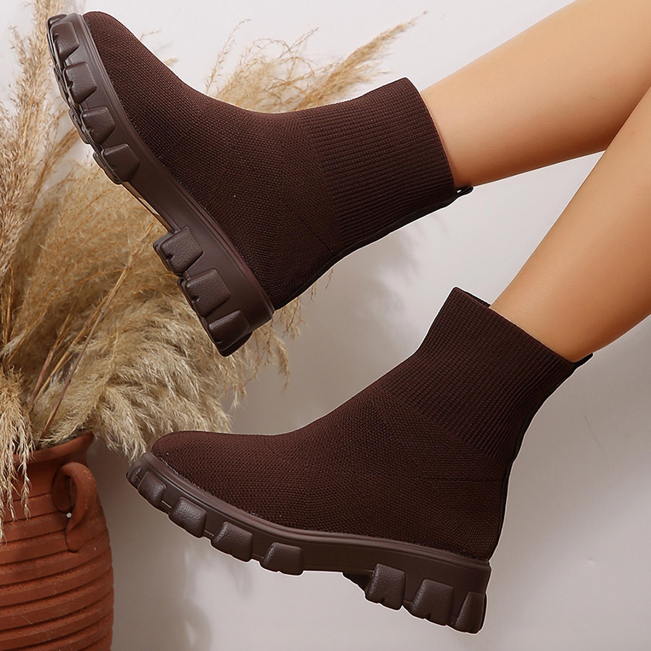 Botki damskie wygodne z okrągł – Winter Clothing Ladies recenzja i cena