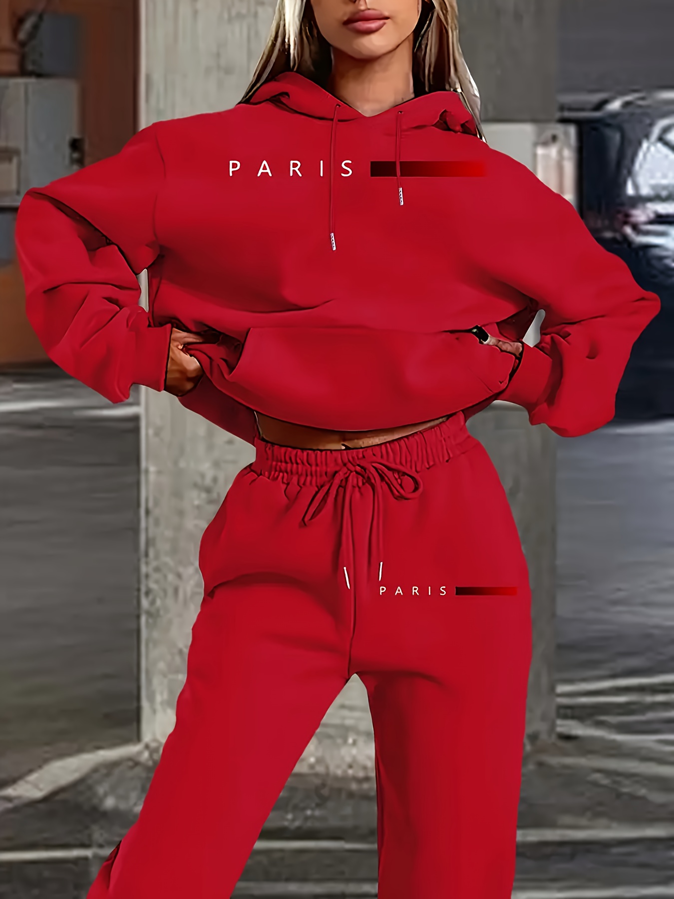 Nowe damskie zestawy: bluza z  – Winter Clothing Hoodie recenzja i cena
