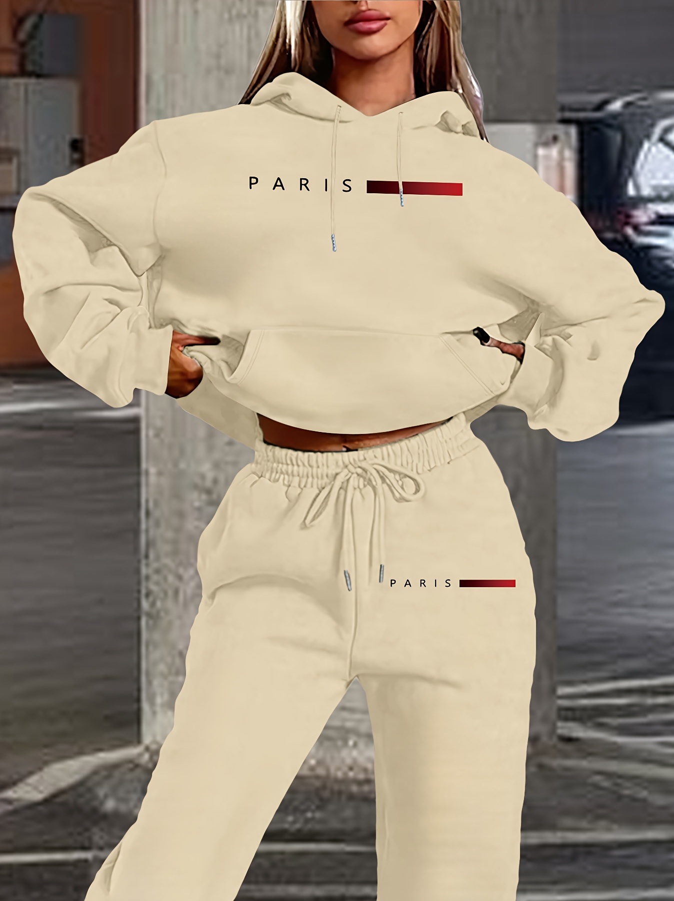 Nowe damskie zestawy: bluza z  – Winter Clothing Hoodie recenzja i cena