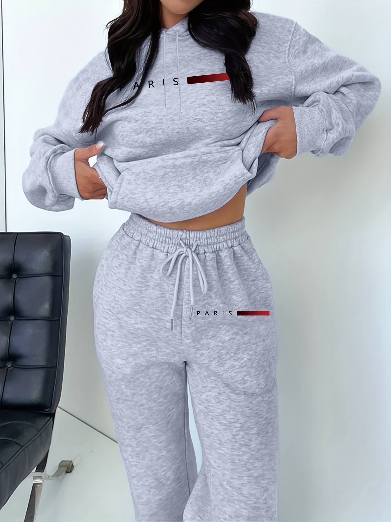 Nowe damskie zestawy: bluza z  – Winter Clothing Hoodie recenzja i cena