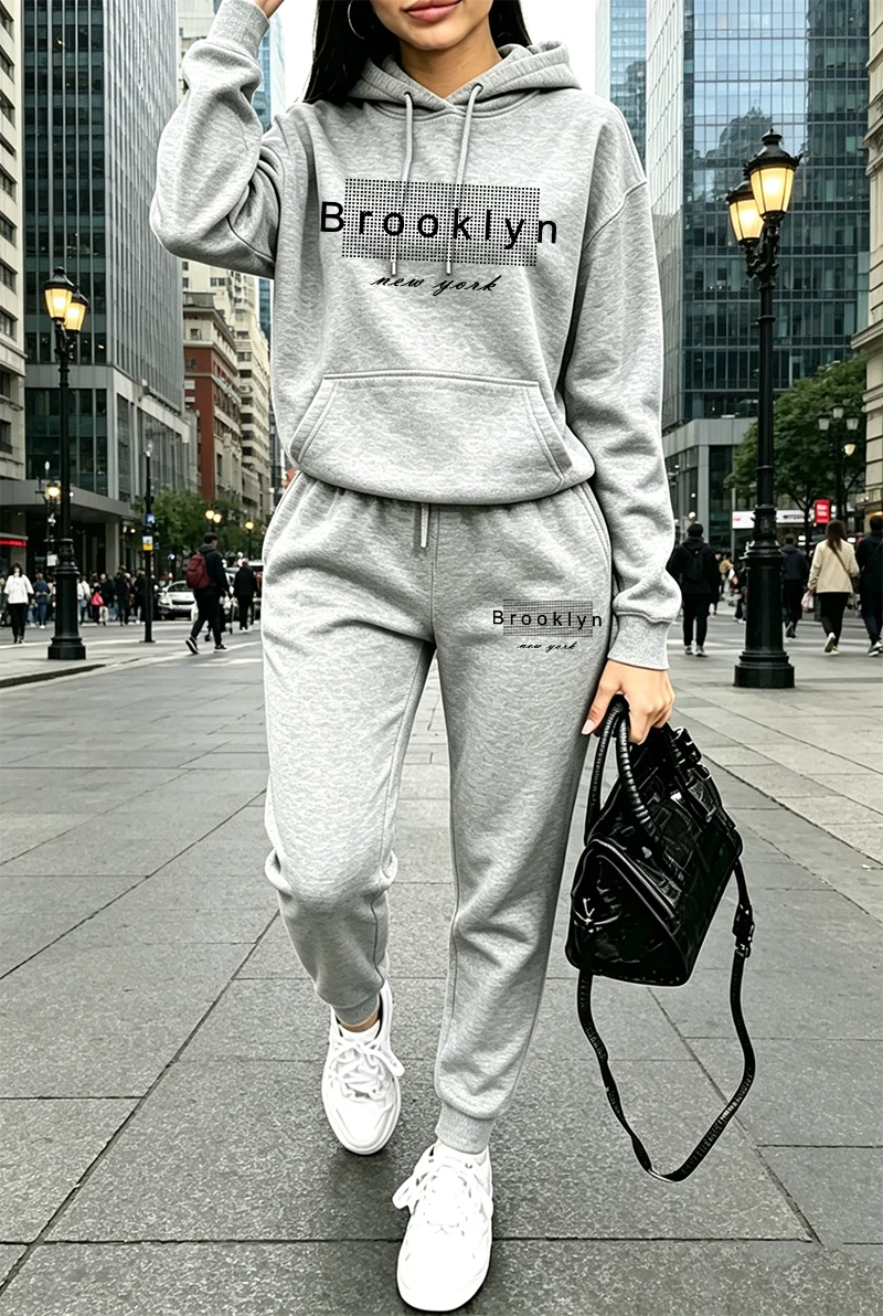 Damski dres z nadrukiem, codzi – Winter Clothing Hoodie recenzja i cena