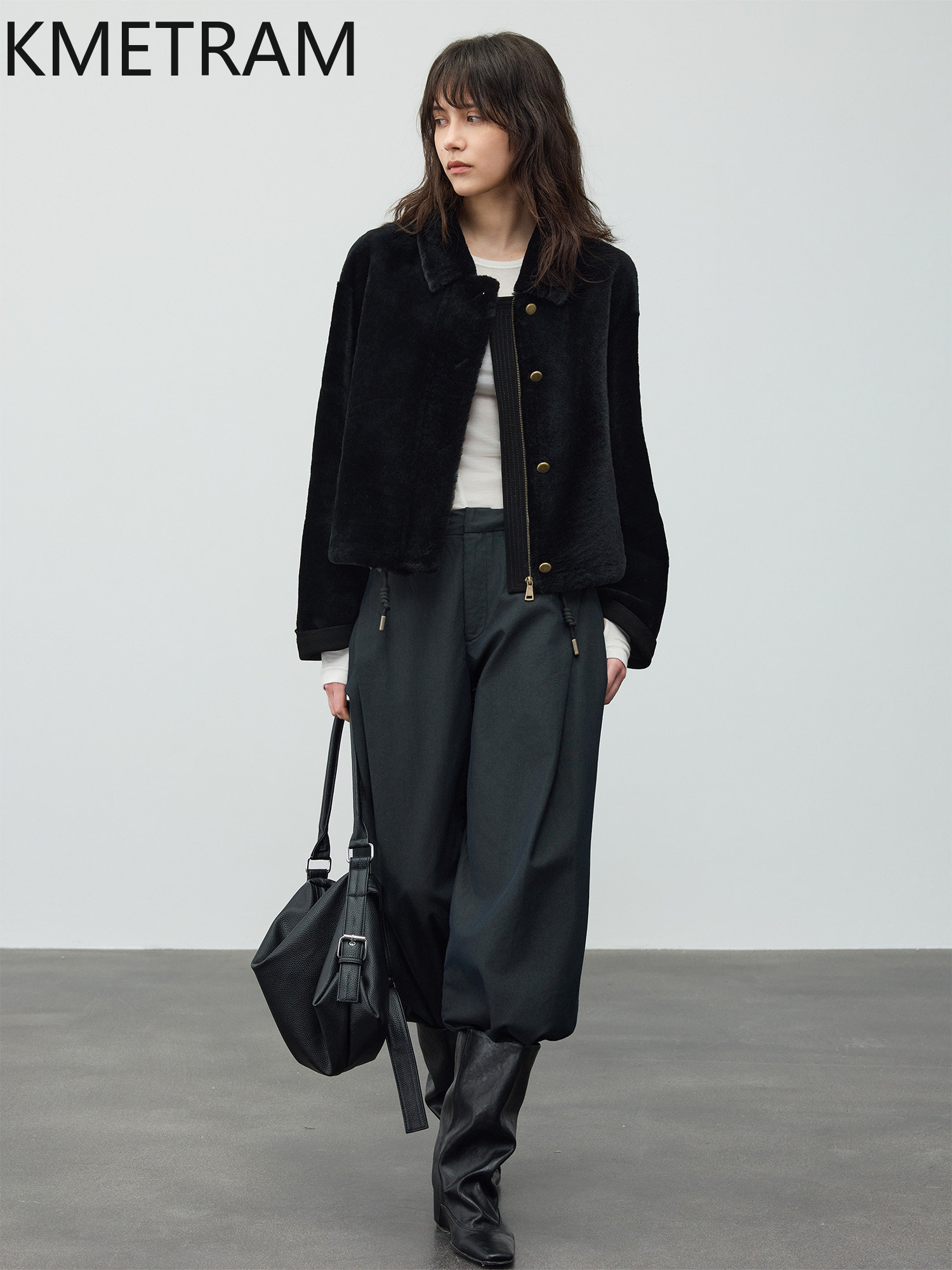 KMETRAM 100% skóra owcza z weł – Winter Clothing In Spanish recenzja i cena