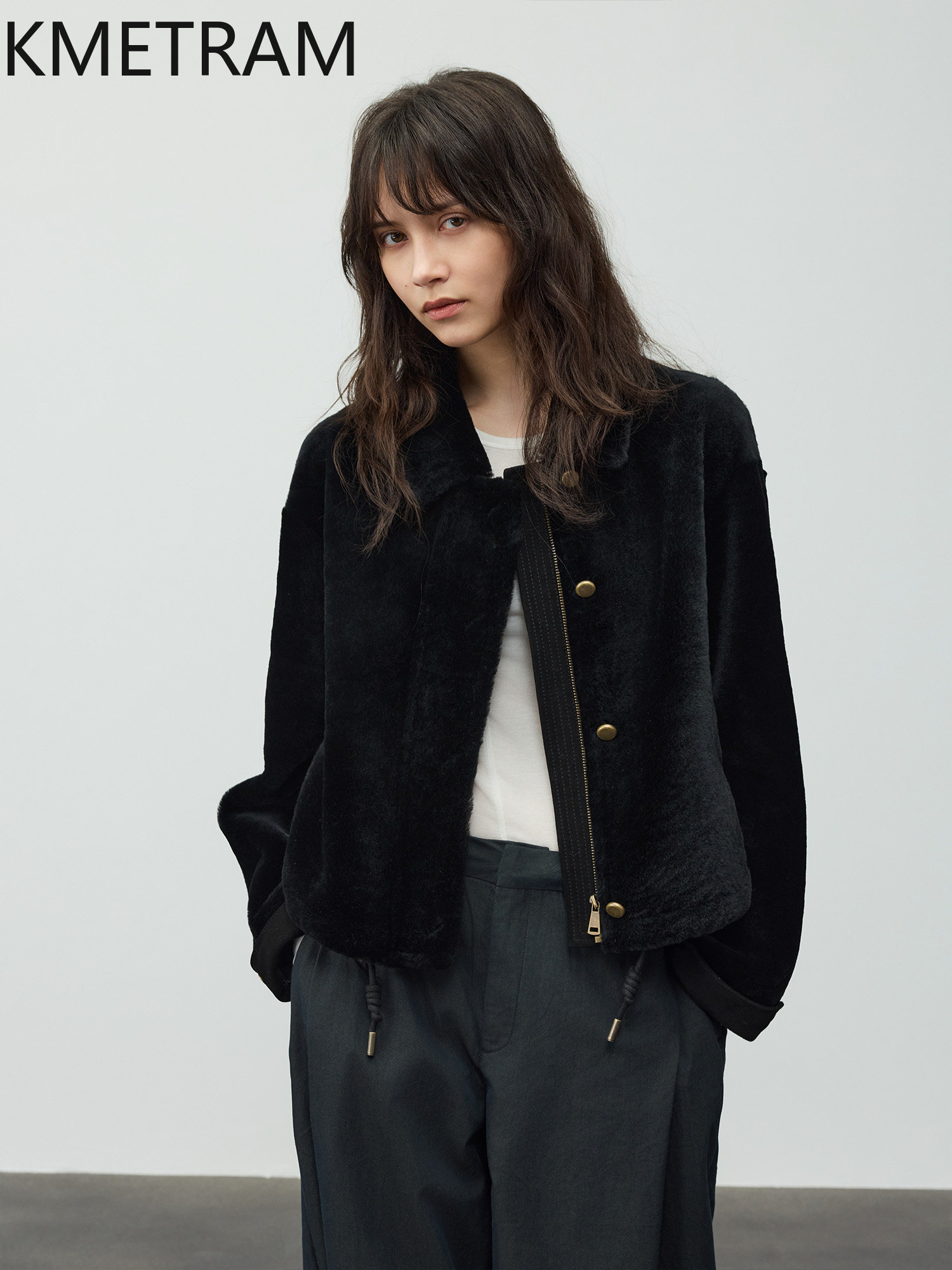 KMETRAM 100% skóra owcza z weł – Winter Clothing In Spanish recenzja i cena