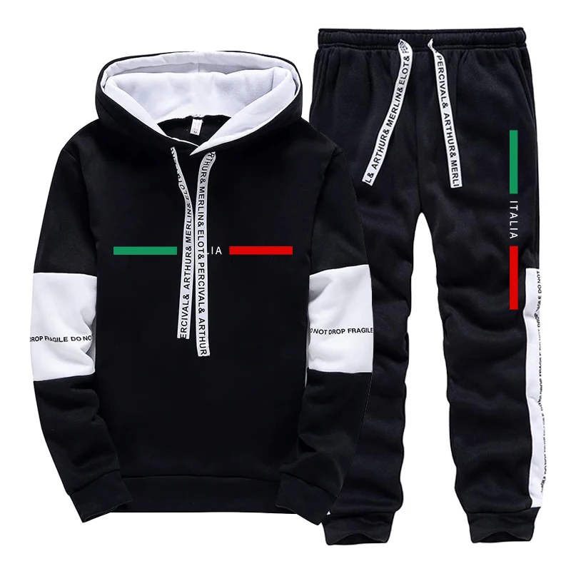 Męski dres z nadrukiem 2026, c – Winter Clothing Hoodie recenzja i cena