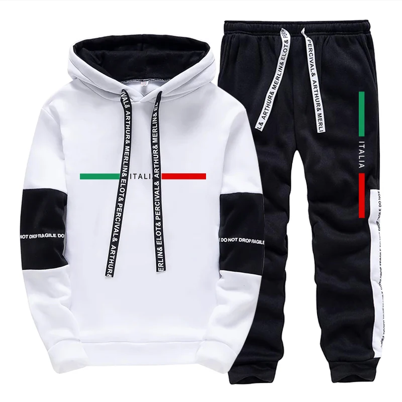 Męski dres z nadrukiem 2026, c – Winter Clothing Hoodie recenzja i cena