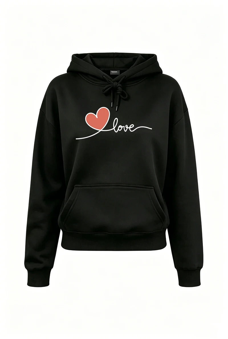 Damski dres z nadrukiem, casua – Winter Clothing Hoodie recenzja i cena