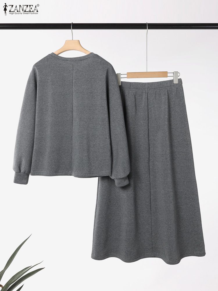 ZANZEA Damski Jesienny Zestaw: – Winter Clothing Ladies recenzja i cena